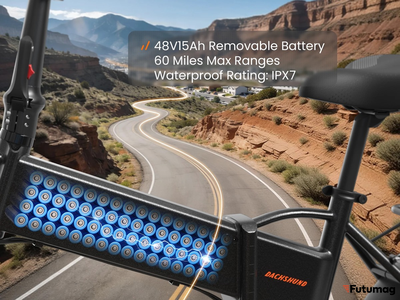 Электровелосипед PUCKIPUPPI DACHSHUND черный