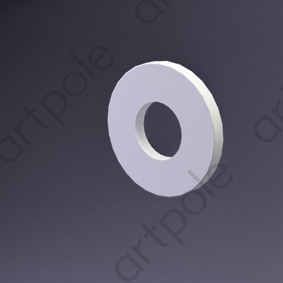 Гипсовая панель DISK-zero артикул E-0015