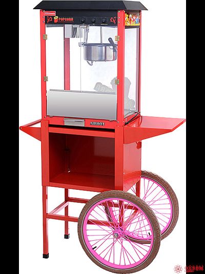 Аппарат для попкорна Airhot POP-6WС с тележкой