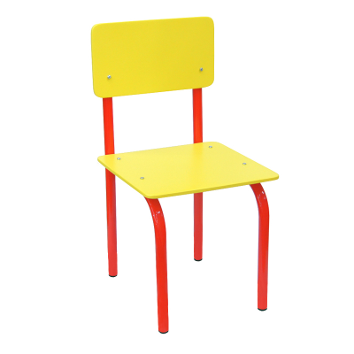 СТУЛ ДЕТСКИЙ НА МЕТАЛЛОКАРКАСЕ НЕРЕГУЛИРУЕМЫЙ 1 (МДФ)