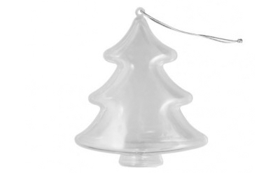 шар елочный под полиграфическую вставку, елочные шары под вставку фото, шар елочный акриловый