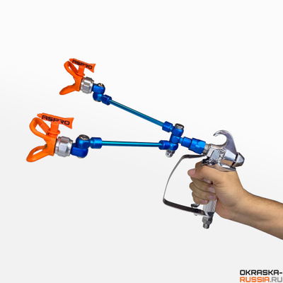 Удлинитель-разветвитель на два сопла ASPRO