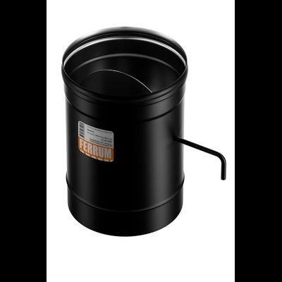 Шибер (430/0,8 мм / эмаль /600° черная) D 115