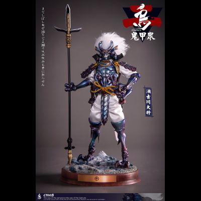 Самурай-кузнечик, синий - КОЛЛЕКЦИОННАЯ ФИГУРКА 1/12 Soldier - Gweitong series 2 (CT00B) - CROW TOYS