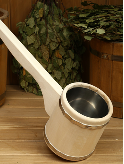 Ковш-черпак со вставкой из нержавеющей стали, 0,5 л