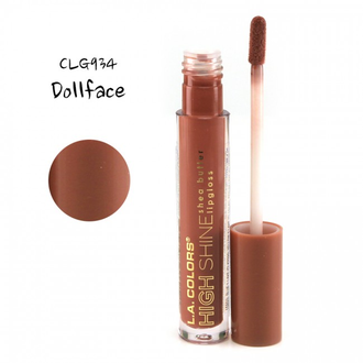 Блеск для губ L.A. Colors High Shine Shea Butter Lipgloss 934 Dollface