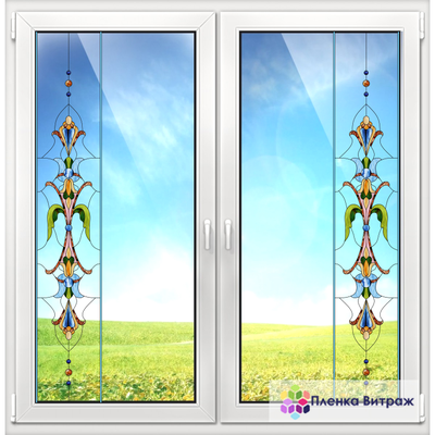 ВИТРАЖНАЯ ПЛЕНКА F-1