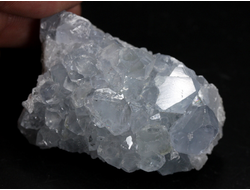 Целестин голубой, друза кристаллов, Мадагаскар (51*32*26 мм, 63 г) №36262