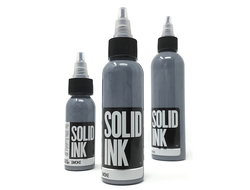 (УЦЕНКА) Smoke - серый "Solid Ink" (США 2 oz - 60 мл.)