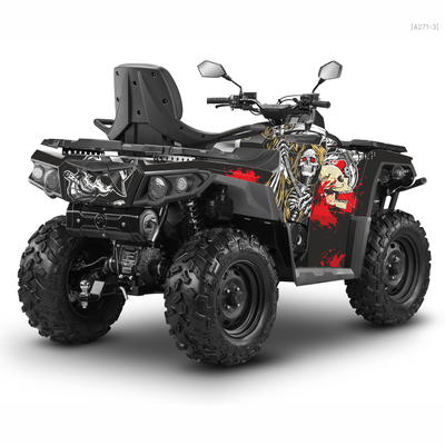 Наклейки на квадроцикл Aodes Pathcross 1000 mud pro - 2021 2022 2023 2024 №4271-3