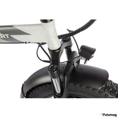 Электровелосипед Gelbert Saturn Dual PRO серый