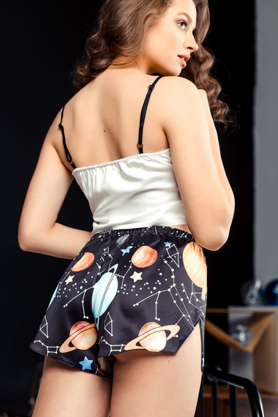 Шелковая пижама "Космос"