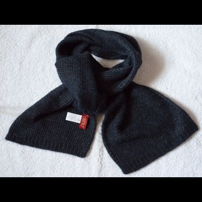 Синий шарф из альпака  Италия Vizio 6108 Space