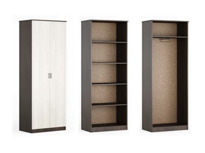 Шкаф распашной ШР-2 (Бр) универсальный