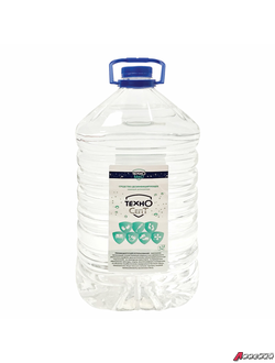 Антисептик для рук и поверхностей спиртосодержащий (70%) 5 л ТЕХНОСЕПТ, дезинфицирующий, жидкость. 607382