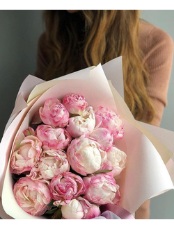 Букет из пионов "Lemonade"