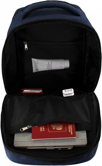 Рюкзак Сумка Чемодан ручная кладь 40x20x25 Optimum Ryanair RL, синий