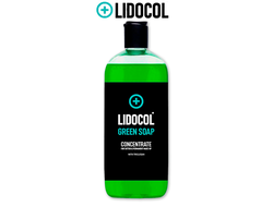 Концентрат антибактериального мыла LIDOCOL GREEN SOAP, 1000мл