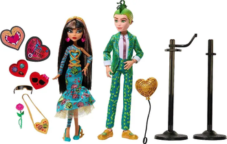 Набор Monster High Howliday Love Edition Valentiness day 2-pack Cleo and Deuce HKY85