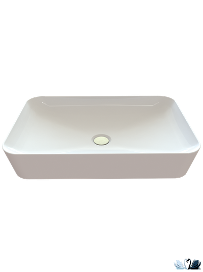 Раковина Creavit Ultra UL060.G0000, накладная, матовая поверхность, белого цвета в магазине Marysя