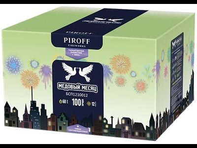Батарея салютов МЕДОВЫЙ МЕСЯЦ БСП1210012 PIROFF | Neva-Salut.com