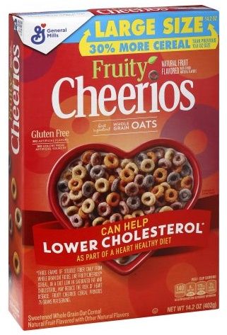 Хлопья Чериос Фрутти(Cheerios Fruitty)  402гр (8)