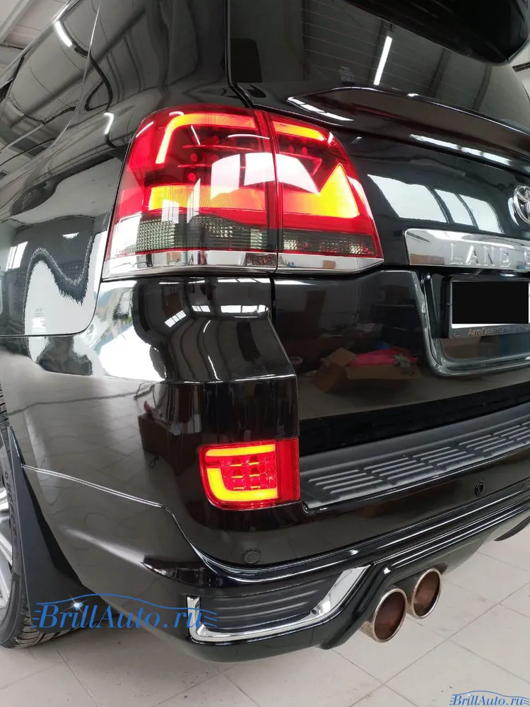 Рестайлинг Land Cruiser 200 в обвесах 2016 модельного года