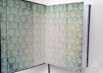 морской ежедневник, мужской ежедневник, ежедневник для моряка, подарок мужчине, кожаный ежедневник