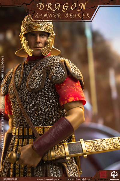 Знаменосец римской ауксилии - КОЛЛЕКЦИОННАЯ ФИГУРКА 1/6 Empire Series-Dragon Banner Bearer (HH18044) - HHMODEL x HAOYUTOYS