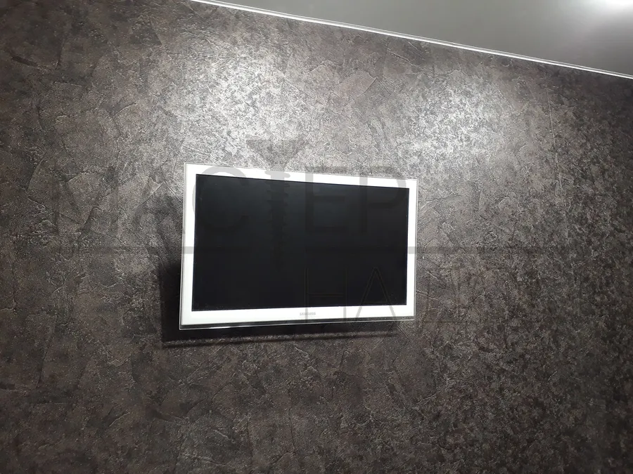 Установка телевизора на стену