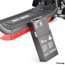 Электроскутер WHITE SIBERIA TRIKE MINI 1500W Черный