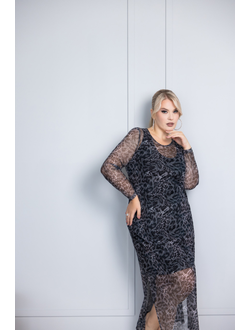 Платье сетка 172768 питон 54,58р