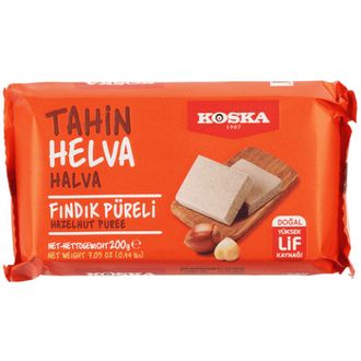 Koska Кунжутная халва с фундуком, 200 гр
