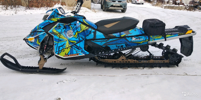 Наклейки на снегоход ski doo summit - 2010 2011 2012 2013  №1154