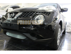 Защита радиатора Nissan Juke 2014- chrome середина
