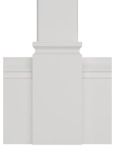 D 1075- Основание к наличникам (молдингам) из архитектурного декора для обрамления проёмов и дверей