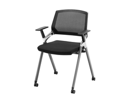 Кресло-конференц CLIP черный/темно-серый