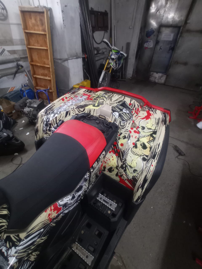 Наклейки на квадроцикл Aodes Pathcross 1000 mud pro - 2021 2022 2023 2024 №4271-1