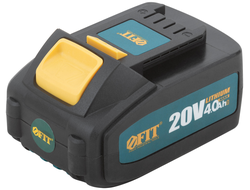 Батарея акк. 20 В; Li-Ion; 4,0 Ач; 0,7 кг ; индикатор заряда; коробка FIT 79936