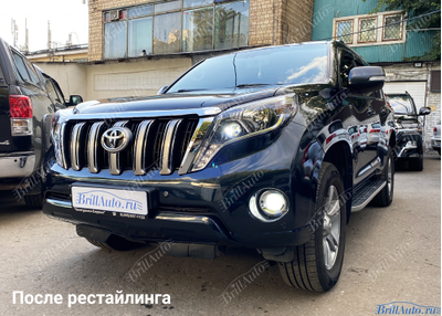 Рестайлинг Toyota Land Cruiser PRADO 150 из 2009-2013 в 2017 год