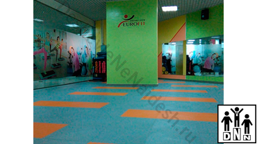 Модульная плитка ПВХ