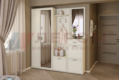 Композиция Прихожей Карина Серый кашемир