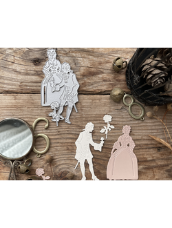 Набор ножей для вырубки "Галантный век"