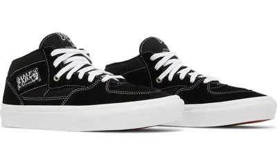 Vans Half Cab Skate Black White
