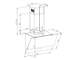 Вытяжка Maunfeld Plym Touch 60 White Glass White