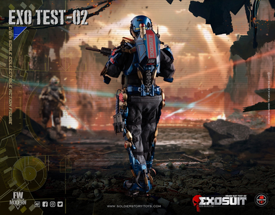 Боец в экзоскелете 2.0 - КОЛЛЕКЦИОННАЯ ФИГУРКА 1/6 scale EXO-SKELETON ARMOR SUIT TEST-02 (SS125) - SOLDIER STORY
