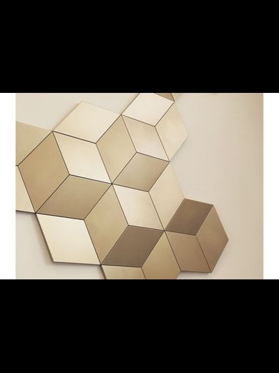 Декоративная стеновая 3D панель из полиуретана Orac Decor - Modern- (Орак Декор - Модерн) W105 ROMBUS