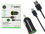 АЗУ Belkin 10W 5V/2,1A 1USB + кабель Lightning 1,2m