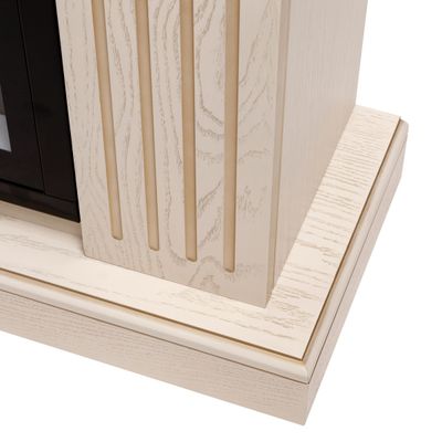 Линейный электрокамин Siena WT с очагом Beverly 1000