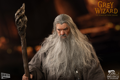 Гэндальф Серый ("Властелин Колец", Lord of the Rings) - Коллекционная фигурка 1/12 SCALE Grey Wizard (DYM202401B) - Hell Cat